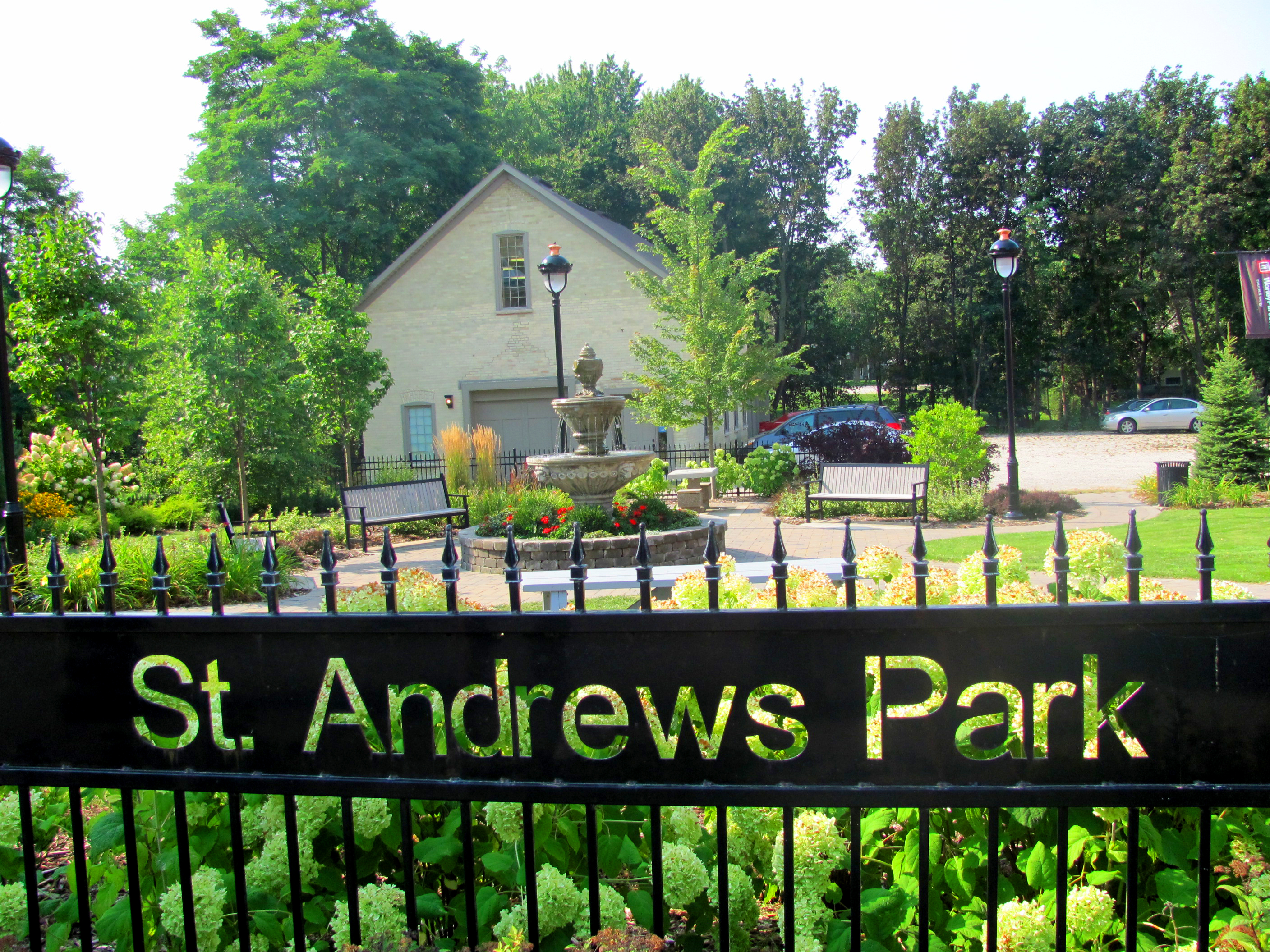 St. Andrews Park in Tiverton.