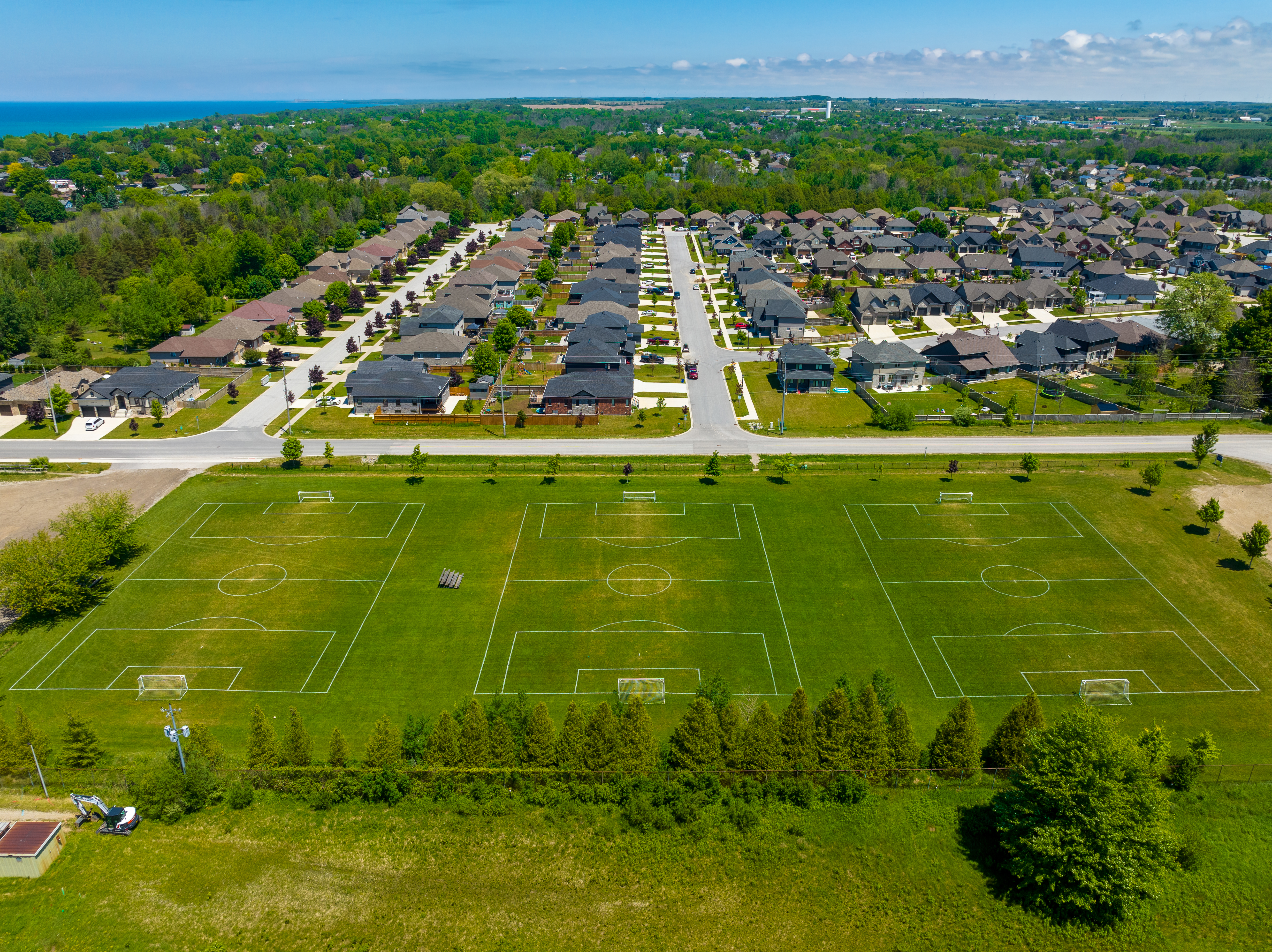 The Kincardine soccer fields.