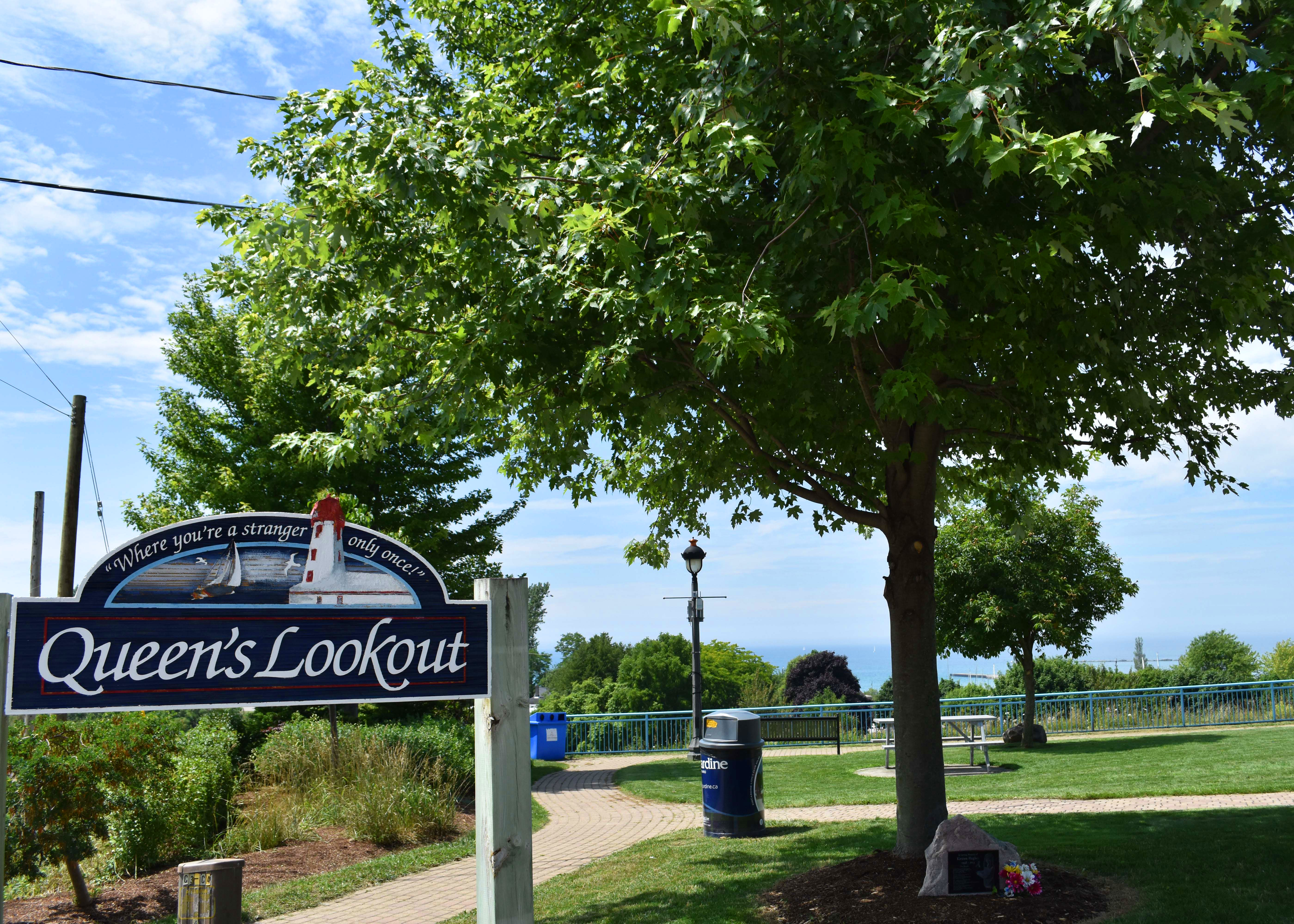 Queen's Lookout in Kincardine.