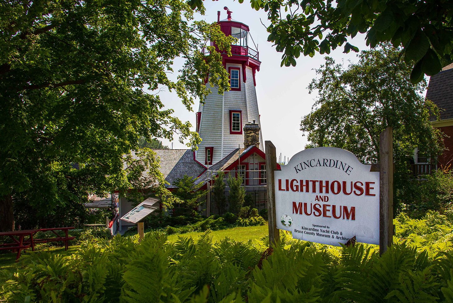 The Kincardine Lighthouse and Museum.