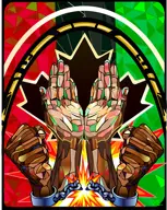 Emanicipation original artwork by Phillip Saunders